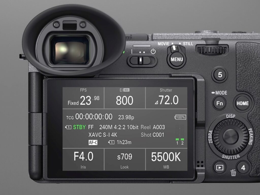 Sony FX2 Cinema Camera with Tilt EVF – Sony FX2 Full-Frame Specs