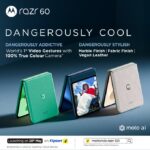 Motorola Razr 60 with foldable OLED display and gesture camera – India launch 2025
