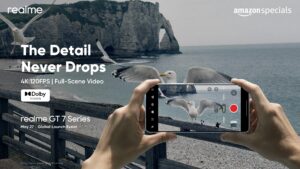 Realme GT 7T official design leak and specs ahead of India launch