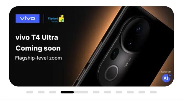 Vivo T4 Ultra 50MP periscope telephoto lens with 100x zoom capability