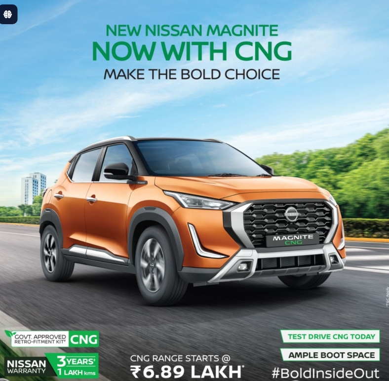 Booking opens June 1 for Nissan Magnite CNG in 7 Indian states