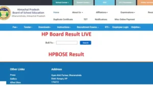 HPBOSE Class 10 Result 2025 Out | Check at Taaza Wire