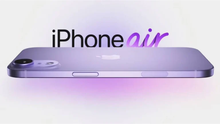 iPhone 17 Air ultra-thin body concept design
