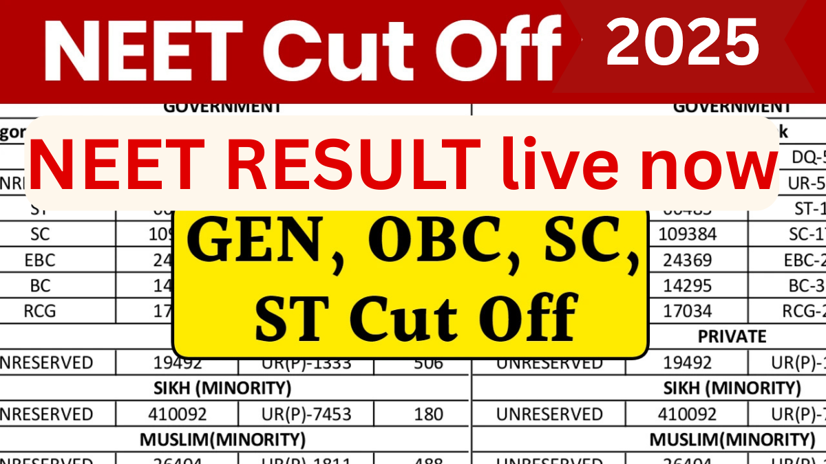 Students checking NEET UG Result 2025 online on official NTA website