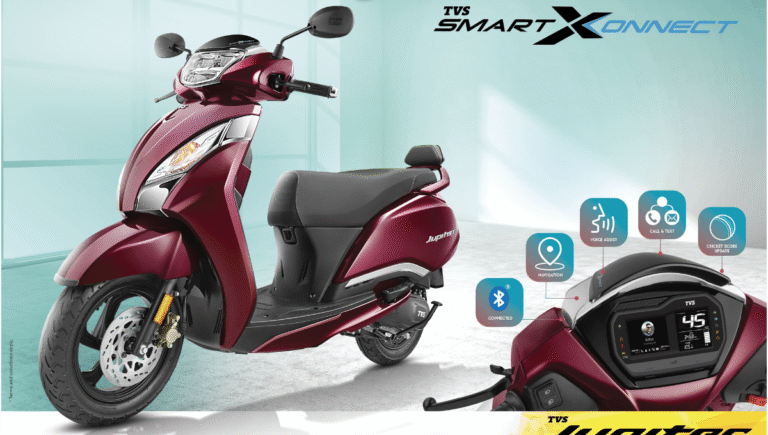 TVS Jupiter instrument cluster – Digital display of TVS Jupiter scooter