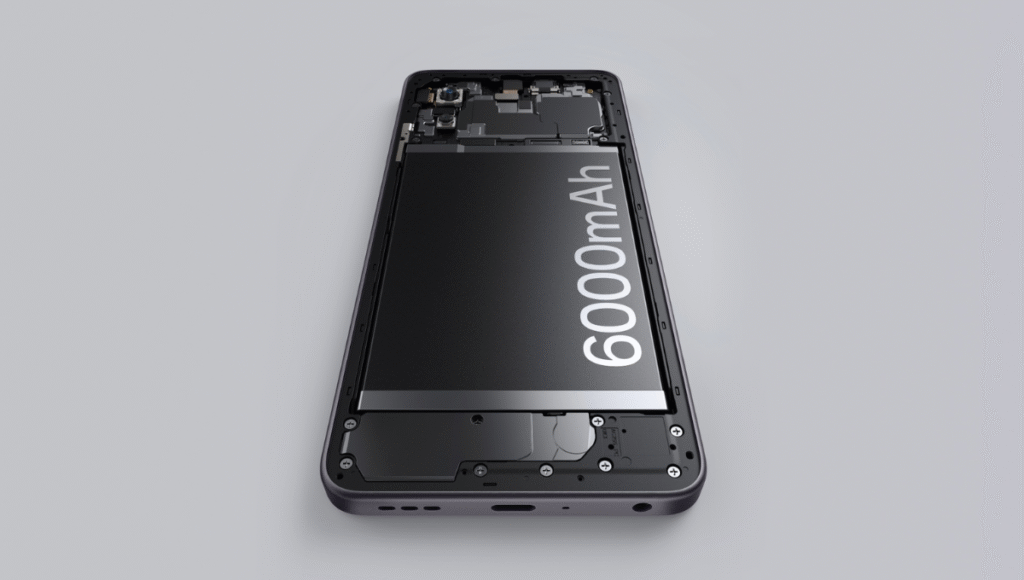 Oppo K13x 5G battery and charging details