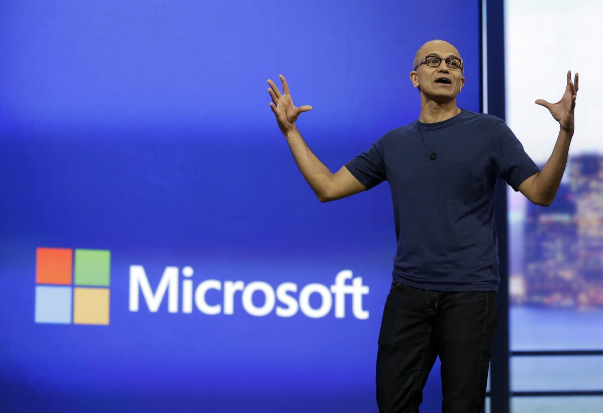 Satya Nadella sharing tech advice on mastering fundamentals in the AI era