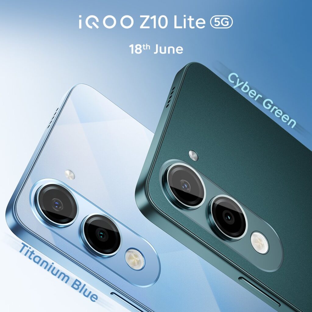 iQOO Z10 Lite 5G launching in India on June 18, 2025
