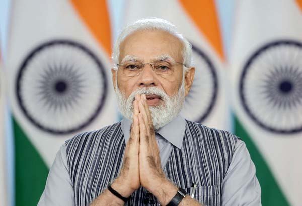 PM Modi visits Chenab Bridge before flagging off train to Kashmir