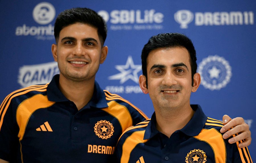 Gautam Gambhir addressing media on road-show safety concerns