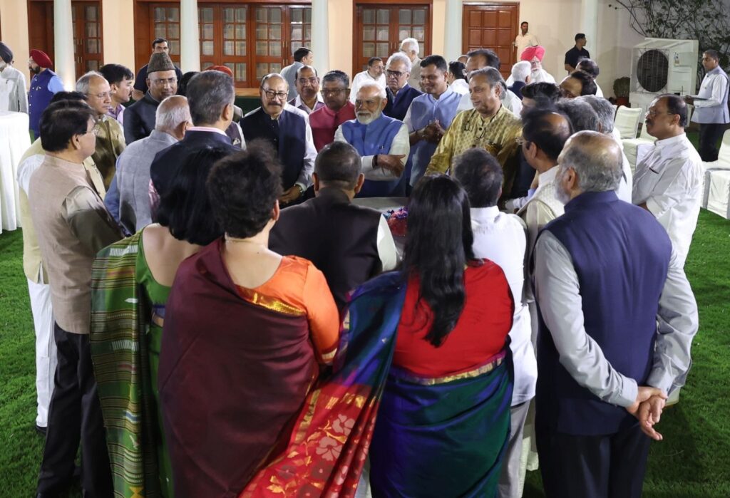 PM Modi anti terror delegations meet in New Delhi