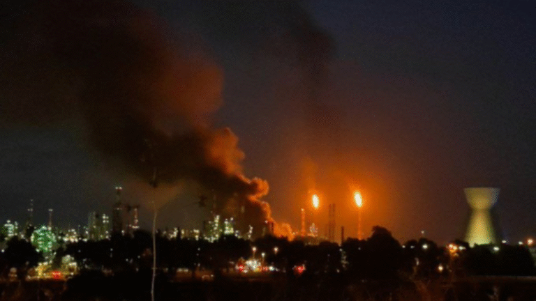 Tehran skyline with explosions during Israel Iran War Live Updates