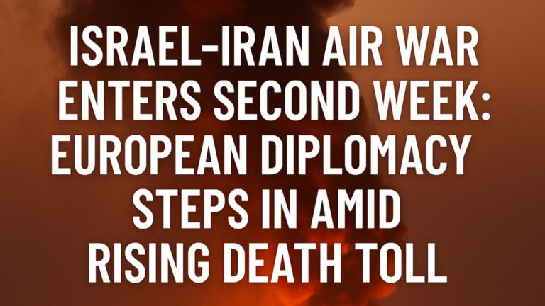 Aftermath of missile strike in Iran during Israel-Iran Air War