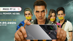 Poco F7 featuring 6.83-inch 1.5K AMOLED display with 120Hz refresh rate