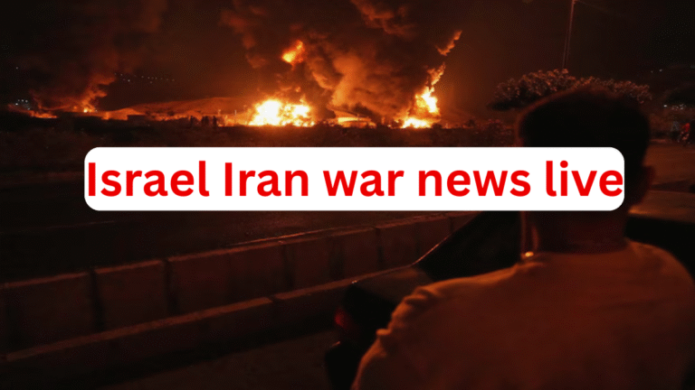 Tehran burning after Israeli airstrike – Israel Iran war news live