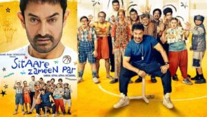 Aamir Khan with children in Sitaare Zameen Par movie still