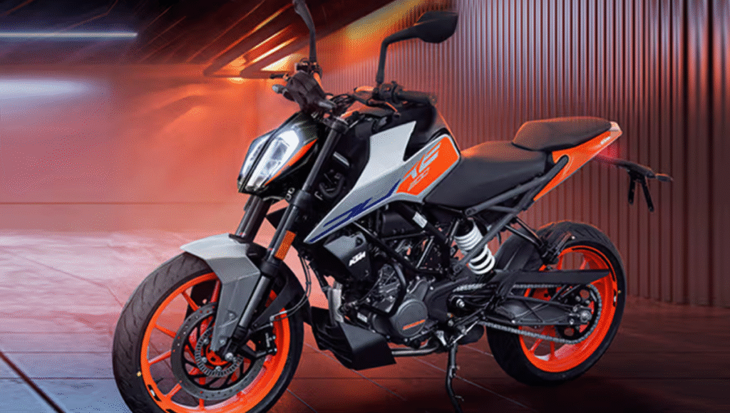 KTM 200 Duke top speed test on highway