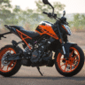 KTM 200 Duke top speed test on highway
