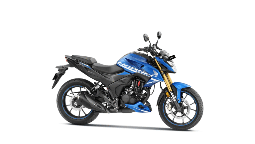 2025 Honda Hornet 2.0 with 184.4cc engine and dual ABS in Matte Gray