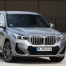 BMW iX1 front view with LED headlamps and iconic grille - bmw ix1