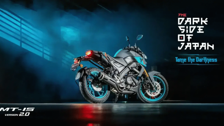 Yamaha MT 15 V2 mileage, seat height and ground clearance