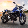 Yamaha FZS FI V4 deluxe variant with LED indicators