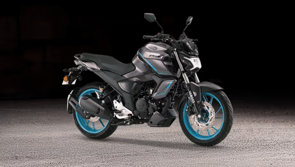 Yamaha FZ S Hybrid 149cc bike with digital display and ABS brakes