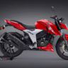 TVS Apache RTR 160 4V with race-derived engine and stylish design