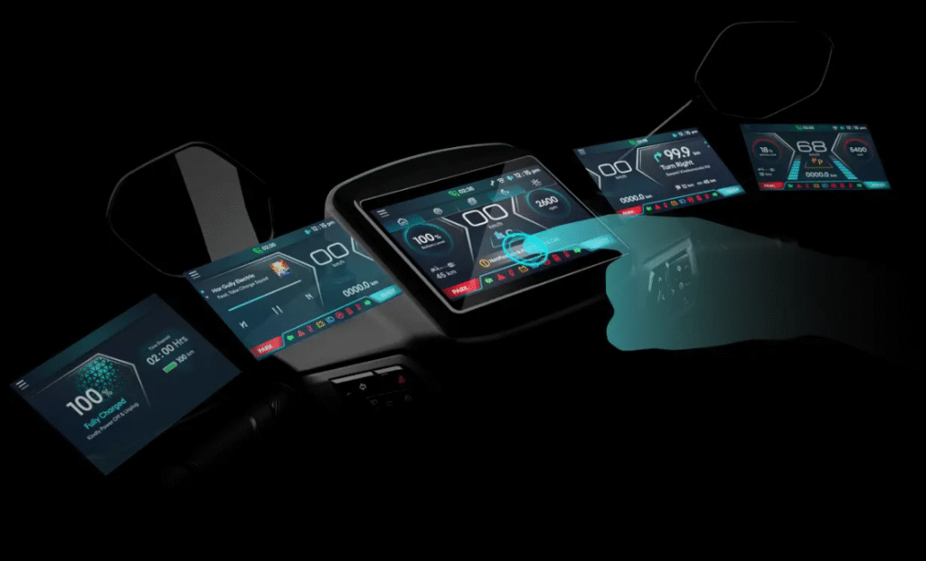 Ampere Nexus TFT display
