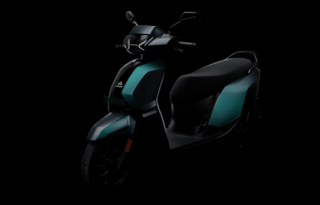 Ampere Nexus electric scooter riding on Indian roads