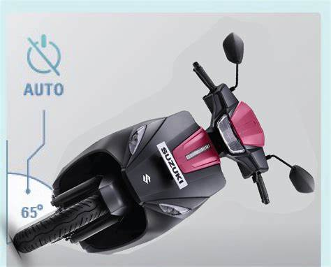 Suzuki Access Electric premium design and LED headlamp front view