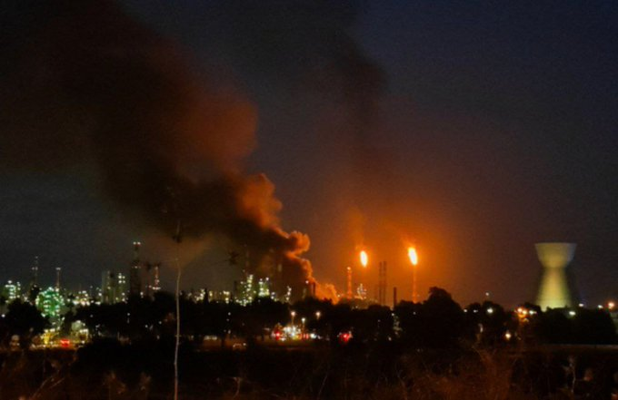 Tehran skyline with explosions during Israel Iran War Live Updates